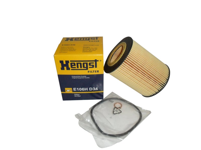 Hengst E106H D34 Oil Filter - Image 4